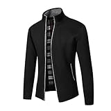 * Match:Gilet veste cardigan confortable casual chaud homme.Idéal pour porter des vestes d'hiver, des gilets, des chemises formelles, des pantalons de survêtement, des jeans et des pantalons pour hommes. Ce cardigan en tricot permet de créer une tenue d'exception, peu importe ce que vous portez.