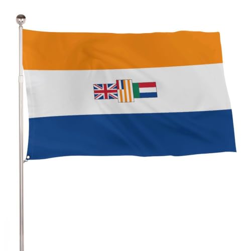 Union of South Africa Flag 115D Polyester 5x3 Ft with 2 Metal Eyelets