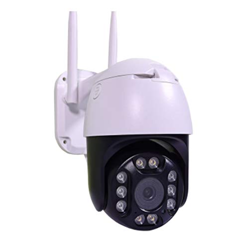 Videocamera Panoramica A 360 Gradi Monitor Per Visione Notturna Esterna Impermeabile Hd Wi-Fi Telecomando Per Telefono Remoto Citofono Bidirezionale