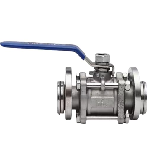 Robinet à bille compatible vide et basse pression série GU-25 Inox 304