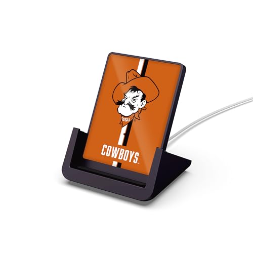 SOAR NCAA Cell Phone Wireless Charging Stand V.4, Oklahoma State Cowboys