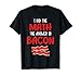 I Did The Math Answer Is Bacon Mathematician Humor Grunge T-Shirt