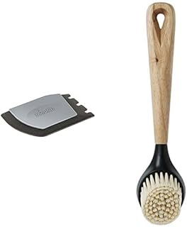 Deluxe Pan Scraper and Lodge Scrub Brush Set