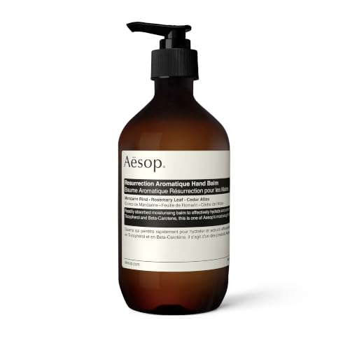 Aesop Reverence Aromatique Hand Balm, Emollients to Soften Skin, 16.9oz