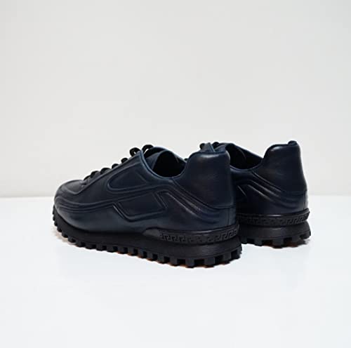 Baskets bleu marine multicolore en taille 42 pour homme - 3