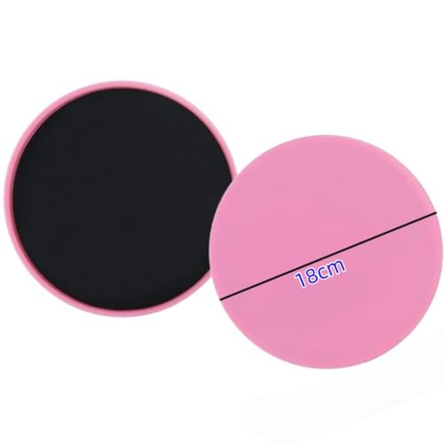 JFangZHZH Sliders,2 Stück Sliders Fitness Gleitscheiben Sport Doppelseitige Gliding Disc Fitness Training für Ganzkörper-Übung,für Hause Gym Training