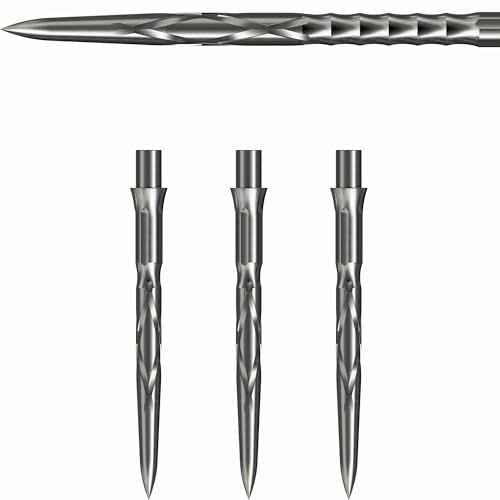 Caliburn Evo Dart Points HAN G2 | Steel Tip Replacement Points (Silver, 40mm) - Image 2