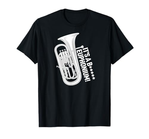Para Jugador Eufonio y Bombardino Música de Brass Band Camiseta
