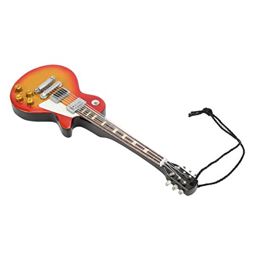 Chanme Modèle de Guitare, Mini Guitare Miniature exquise en Bois de Tilleul pour la décoration de vitrine pour Cadeau - Les Beatles, Paul McCartney, John Lennon, RIngo Starr, George Harrison Chanme Modèle de Guitare, Mini Guitare Miniature exquise en Bois de Tilleul pour la décoration de vitrine pour Cadeau