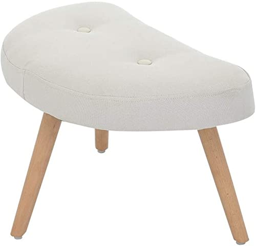 Cambiar zapato taburete blanco cómodo para el recibidor y pasillos estrechos 3