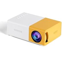 Goshyda YG300 Mini Projector, Full HD 1080P Home Theater LCD Video Projector, AV, VGA, USB, Smartphone, Laptop, Game Machine, TV Box