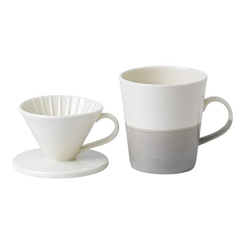 Royal Doulton Coffee Studio Single Pour Over Set, 19 Oz, Grey #TOP1