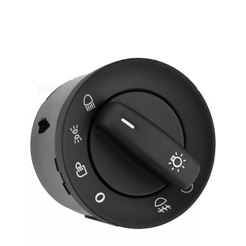 Interruptor de faros Caddy soluciona parpadeo de luces con mando de control nuevo