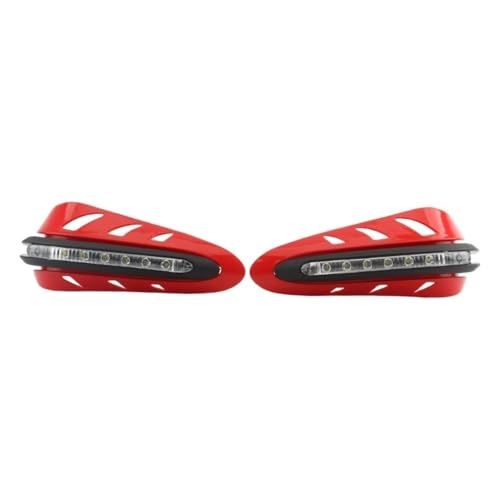 Bouclier protection des mains moto rigide avec coque de protection pour clignotant 22mm