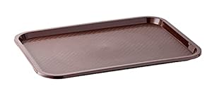 APS Fast Food Serviertablett Braun 45x35,5 cm