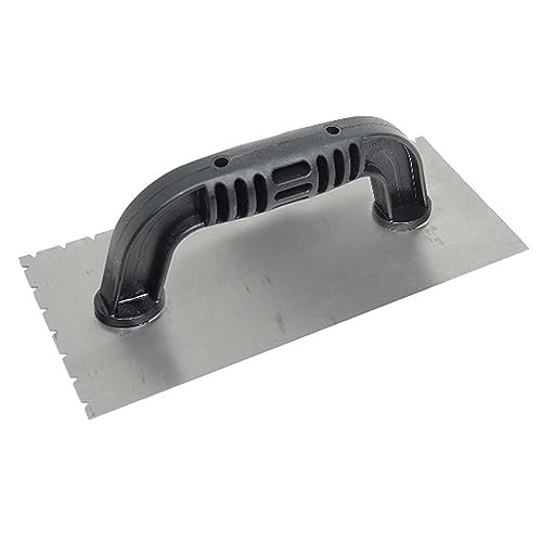 MARSHALLTOWN Economy Notch Trowel, 9 x 4 Inch, Tile Tool, Assembled in USA