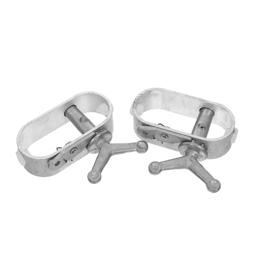 VICASKY 2pièces Treuil à Câble Acier Robuste Tendeur De Fil Métallique pour Tension De Câbles Fixation De Paniers Suspendus