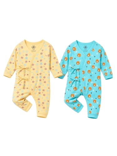 Image of The Mom Store Baby Romper Jabla Style Combo For Boys And Girls | Cotton | Soft Infant Bodysuit | Trendy Stylish Sleepwear For Newborn Baby | Printed | Unisex Comfortable Everyday Baby Wear