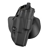 Safariland 6378 ALS, Paddle & Belt Slide Holster, Glock 34, 35, Plain Black, Right Hand, Black - STX Plain (1139729)