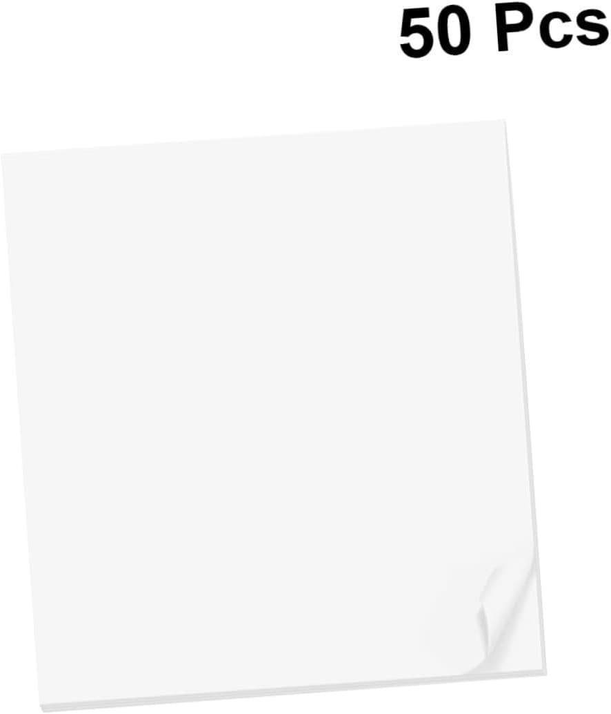 PLAFOPE 50sheets Blank Drawing Paper for Artists and Students Quality Sketch Paper for Pencils Inks and Watercolors for Classroom and Outdoor Use