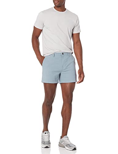 Image of Amazon Essentials Men's Slim-Fit 5 inch Lightweight Comfort Stretch Oxford Cotton Shorts