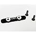 Hot Racing VTH0801 Black Aluminum Front Hinge Pin Brace