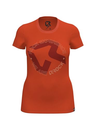 T-Shirt Manches Courtes Femme Rock Experience pour randonnée et trekking en montagne
