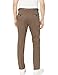 Haggar Men's Work to Weekend Straight Fit No Iron Plain Front Expandable Waistband Pant, Toast, 38x29