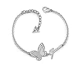 pulseras acero quirurgico once Longitud: 20cm Pulsera Guess Love Butterfly acero inoxidable quirúrgico logo chapada rodio UBB78049-S [AC1119]