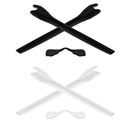 Image of Rubber Kits Earsocks and Nosepieces Compatible with Oakley Radar EV Path | Pitch | Radar EV Path Asian Fit
