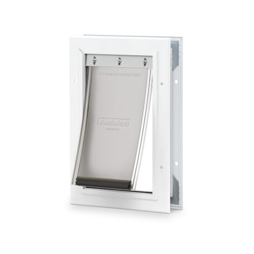 PetSafe Freedom Aluminum Pet Door for Small Dogs/Cats, White