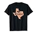 Texas Brisket fumatore e latino latino lettere BBQ Tee Maglietta