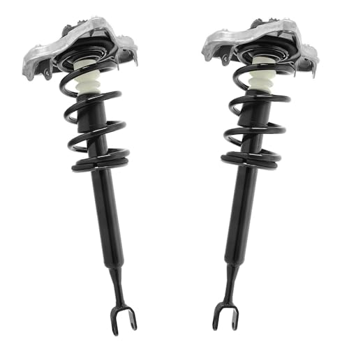 Detroit Axle - Front Struts for 2005 2006 2007 2008 Audi A4 Quattro [B7 Chassis] Complete Struts with Coil Spring Assembly Replacement