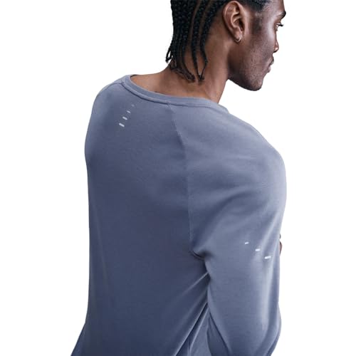 Nike M NK DF Stride Waffle pull col rond léger et extensible pour homme