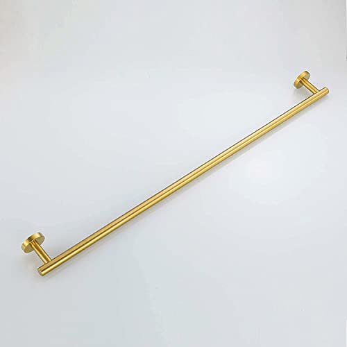 Ushower 32-Inch Bath Towel Bar, Total Length 35-Inch Brushed Gold Towel Rack Wall Mounted, Sus304 Stainless Steel Modern Home Decor Towel Holder For Bathroom #TOP6