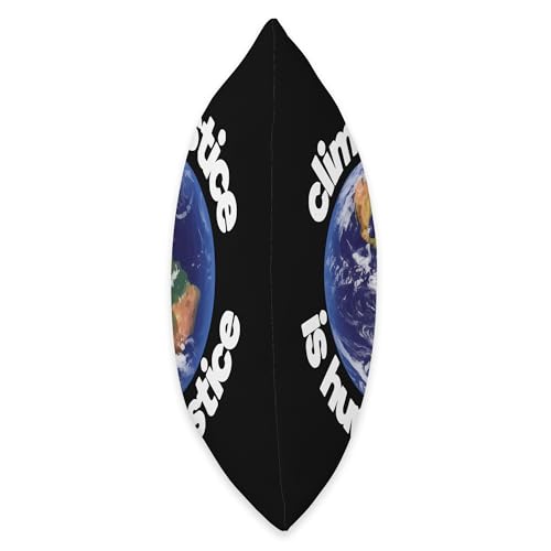 Mother Earth Environmentalist Climate Change Earth Day Throw Pillow - Eco-Friendly Material, Versatile Home Decor for G 