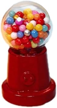 1/12 Miniature Gumball Machine Dollhouse Decoration Accessories Best Gift or Vintage Office Desk Decoration, 112 Scale Dollhouse Accessory, Vintage Desk Decoration