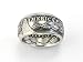 MORGAN Silver Dollar U.S. Coin Ring (Sizes 7-15) - Custom Handmade in USA (Antiqued/Tails, 7)