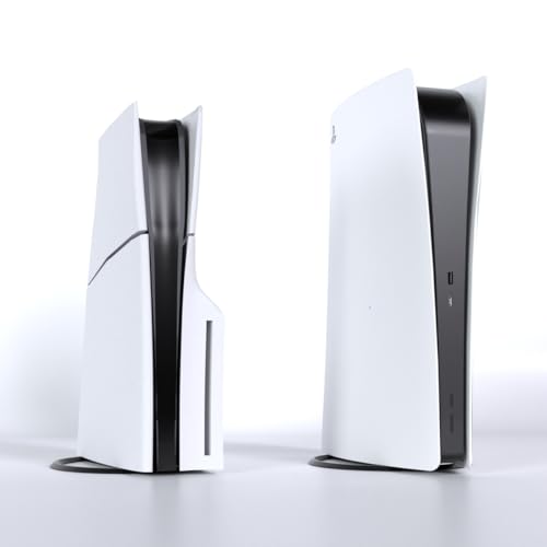 Suporte Apoio Base Vertical Circular de Mesa Compatível com PlayStation 5 PS5 e PS5 Slim - ARTBOX3D