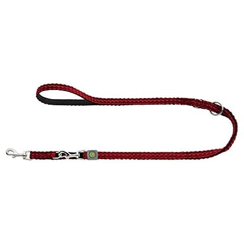 HUNTER Correa Ajustable Hilo 15/200 Malla, Rojo con Elementos Reflectantes Cover