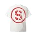 Arnodefrance Saint Graphic Printing Tshirt Vintage Oversize Tee Shirt Cotton Short Sleeve Shirt White