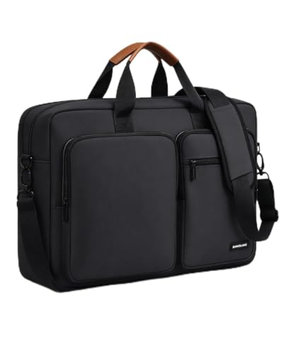 Maletín grande para oficina y viajes de negocios bolsa impermeable para portátil 17,3