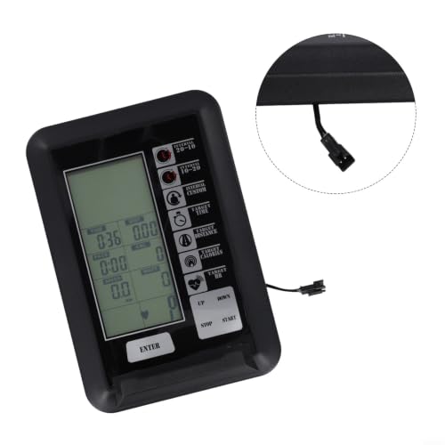 Monitor de bicicleta de ejercicio y velocímetro LCD de 200x150mm 7