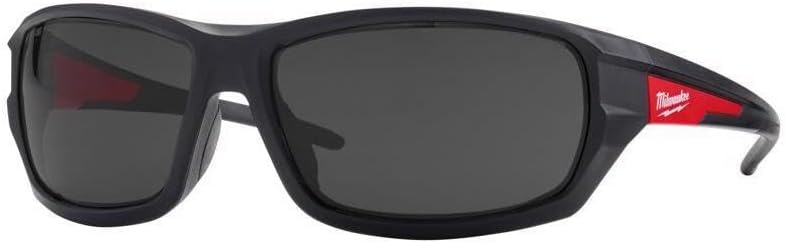 Milwaukee Tool 48-73-2025 Gafas de seguridad de alto rendimiento, lentes tintadas antirrayas y sin empañamiento
