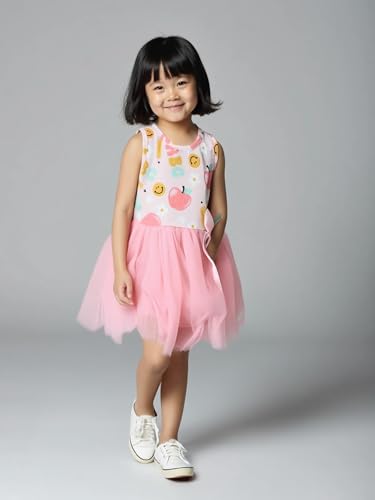 Image of Girls Sleeveless Tulle Toddler Tutu Dress for Girls