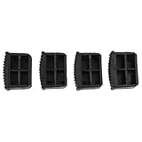 4 almohadillas de goma para patas de escalera, antideslizantes, plegables,...