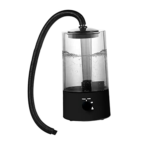 perfk Humidificador de Reptiles de 4L, Nebulizador de Terrario, Telescópica, Control de Perilla de Enchufe de UE, Silencioso para Usar
