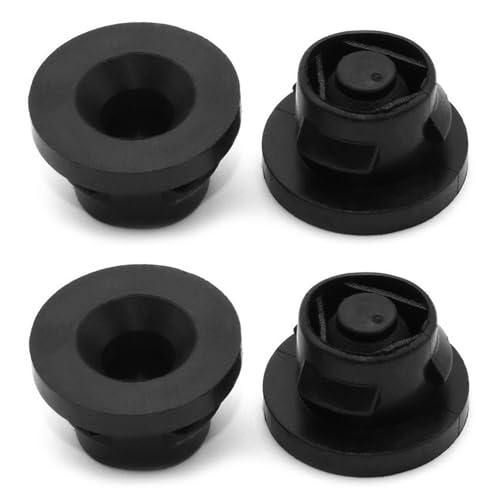 GIONAR 4Pcs Silent Bloc Boite a Air pour 1.6 HDI Citroën Berlingo C2 C3 C4 Peugeot 1007 206 207 307 308 3008 5008, Plot pour Filtre a Air OEM...