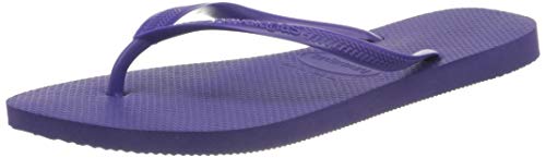 Havaianas(ハワイアナス) レディース Slim(スリム) ビーチサンダル US サイズ: 7 カラー: パープル