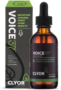 Voice37- All Natural Voice Remedy for Singers – Boosts Your Voice – Soothes and Relieve Hoarseness – Lubricates Vocal Cords – Removes Mucus – Enhances Your Singing and Speaking – 2 oz Voice37- All Natural Voice Remedy for Singers – Boosts Your Voice – Soothes and Relieve Hoarseness – Lubricates Vocal Cords – Removes Mucus – Enhances Your Singing and Speaking – 2 oz